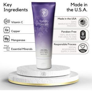 L'EUDINE Crema corporal de tomillo, crema de masaje de tomillo de 4 fl oz, calma